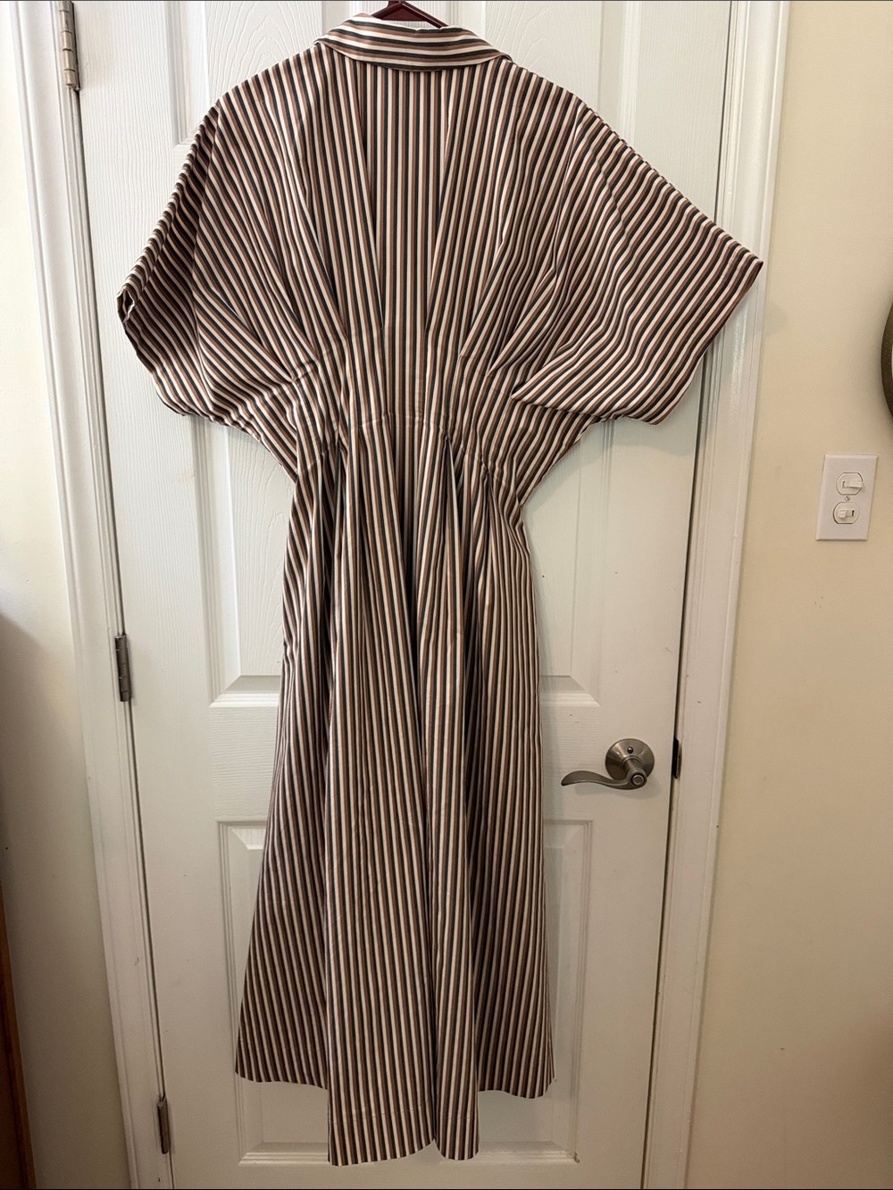 Anthropologie Exquie striped dress sz XL - Picture 3 of 5